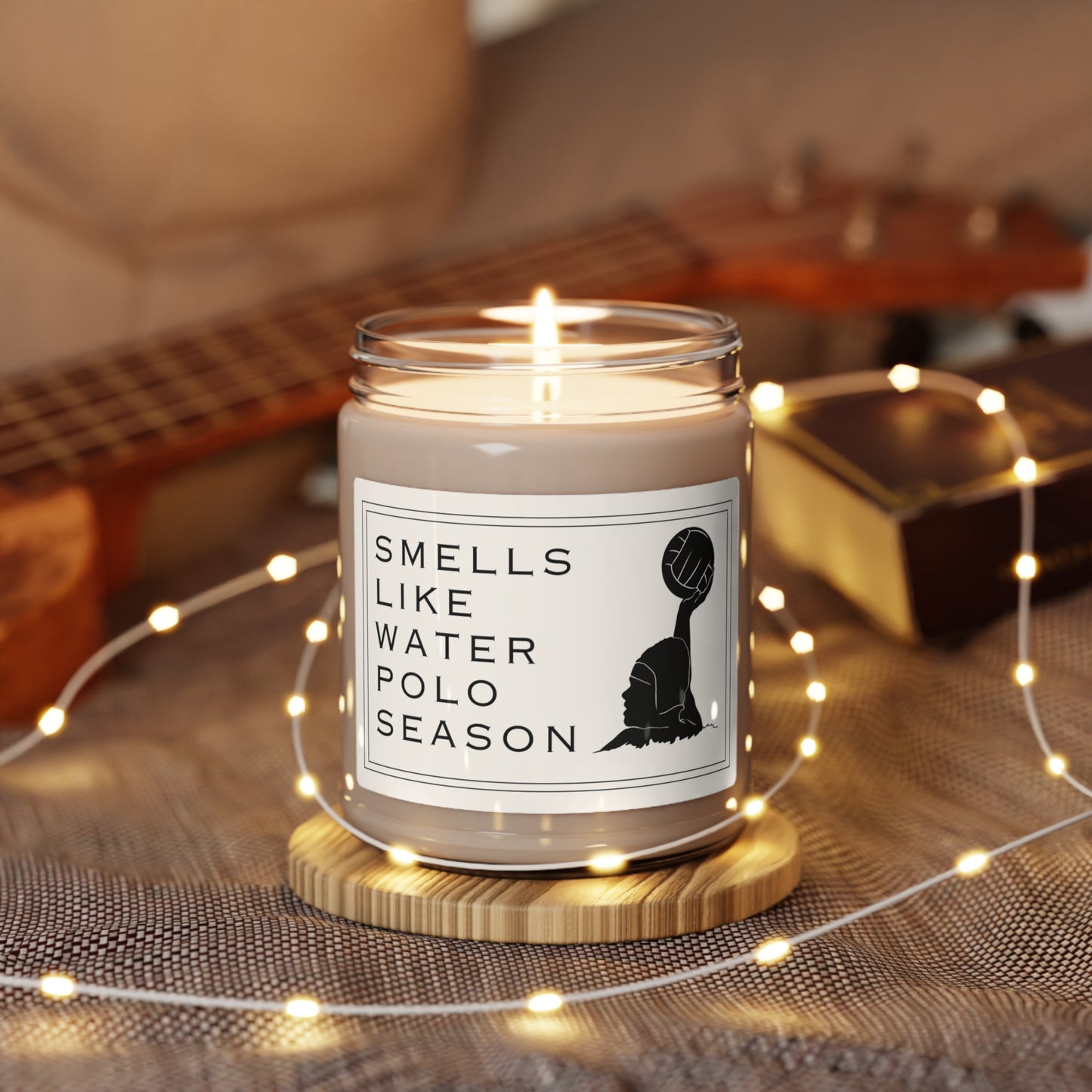 Water Polo Mom Candle