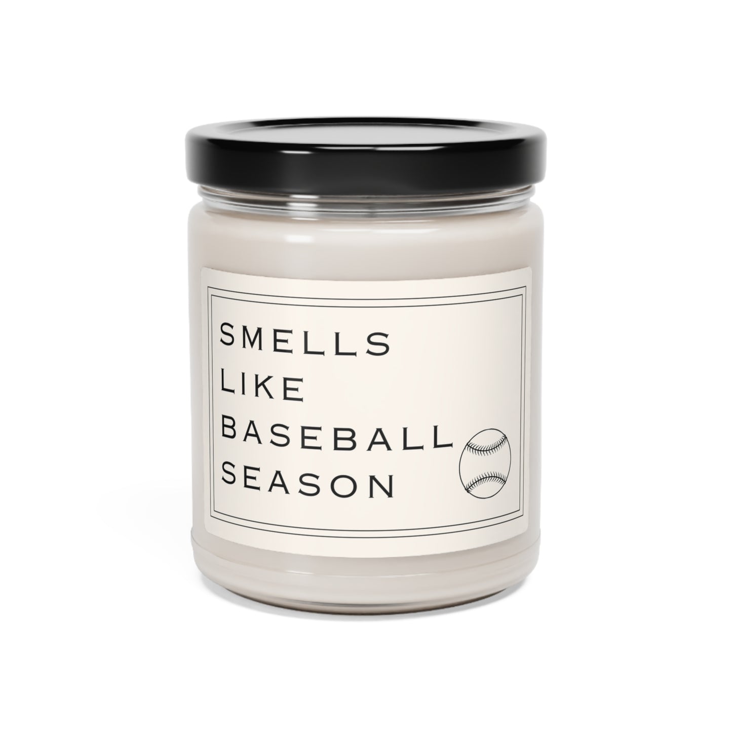 Baseball Mom Candle