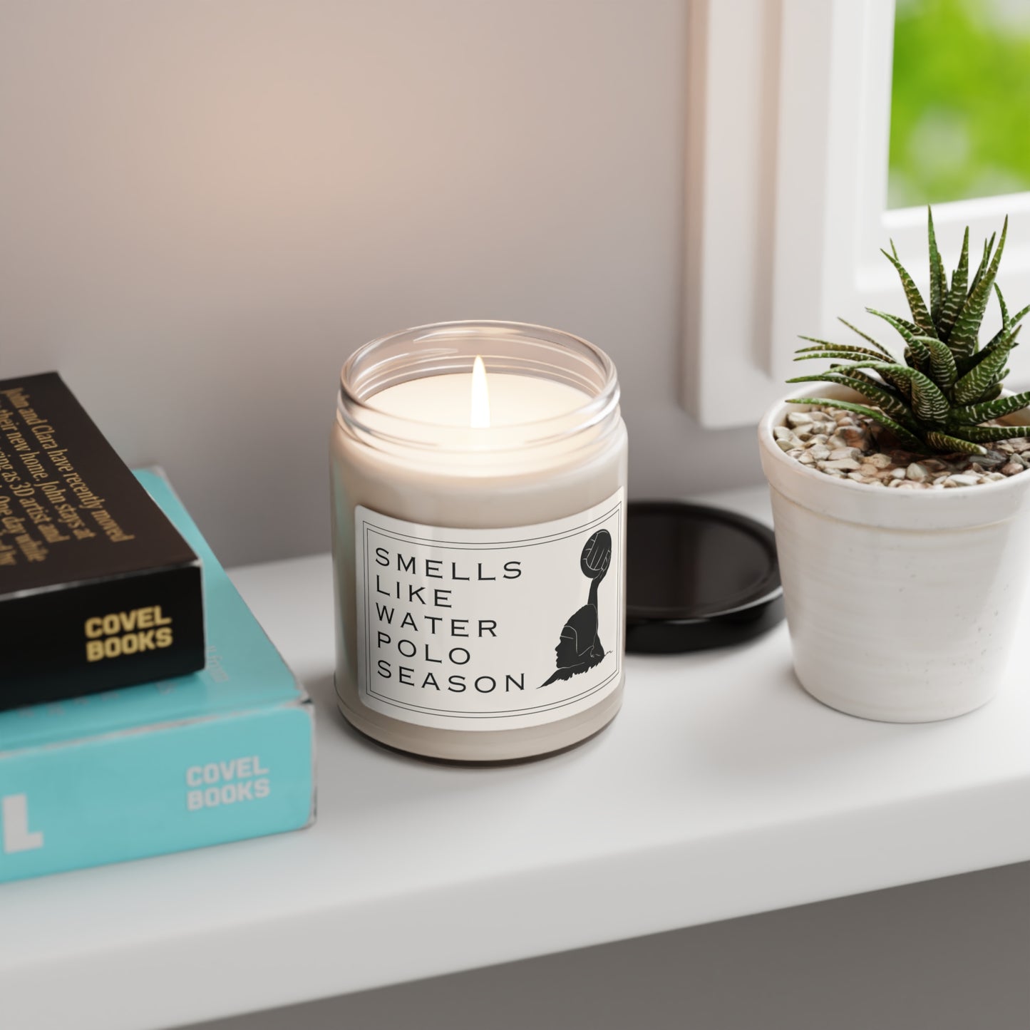 Water Polo Mom Candle