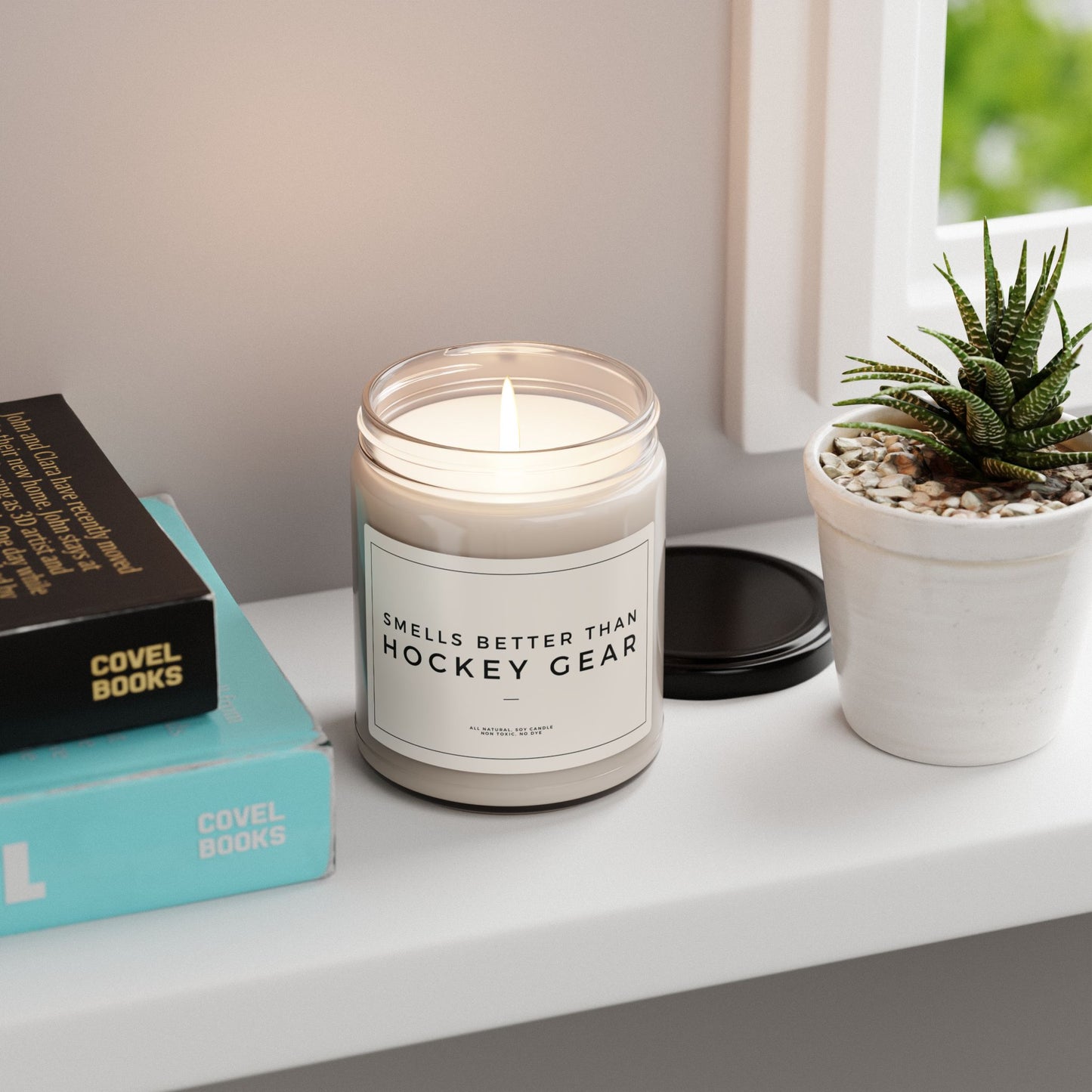 Smells Better Than Hockey Gear Candle Gift