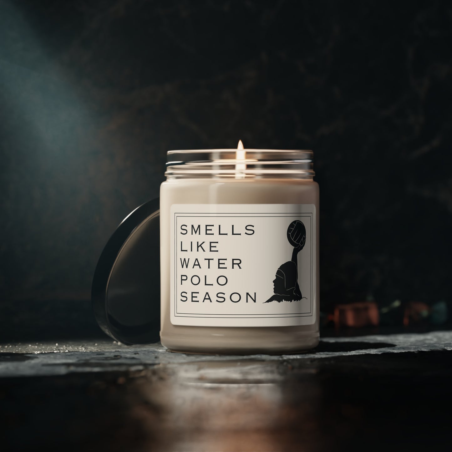 Water Polo Mom Candle