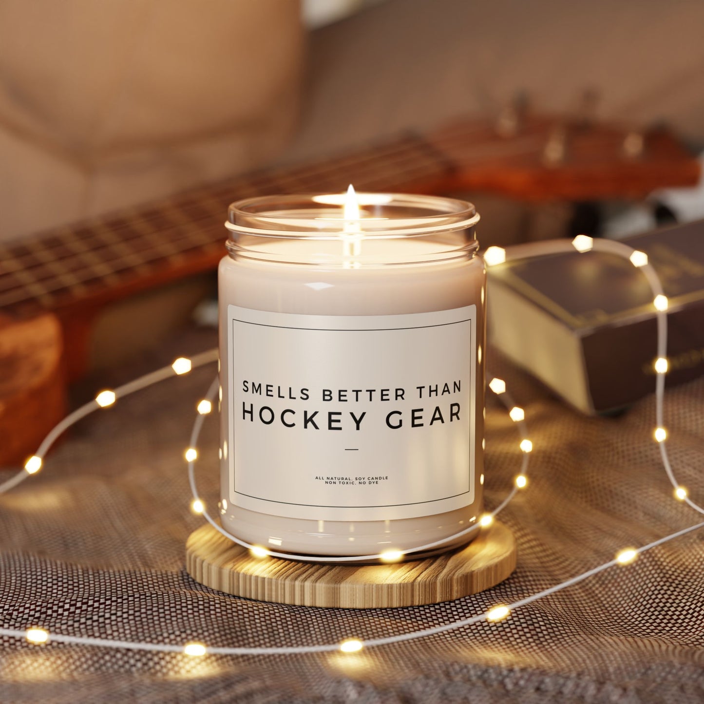 Smells Better Than Hockey Gear Candle Gift