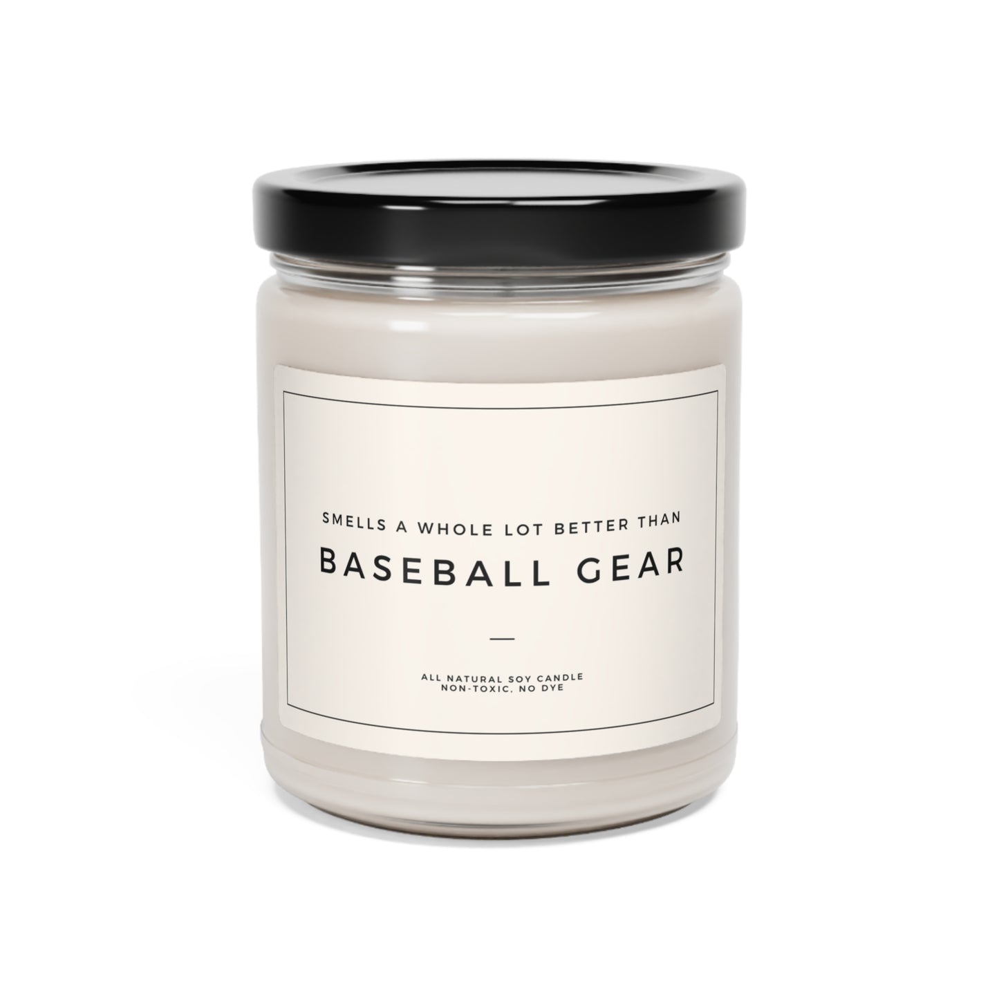 Baseball Mom Candle