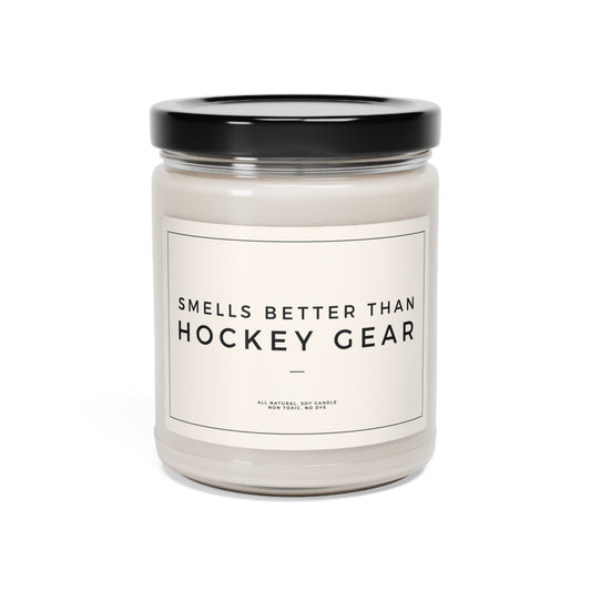 Smells Better Than Hockey Gear Candle Gift