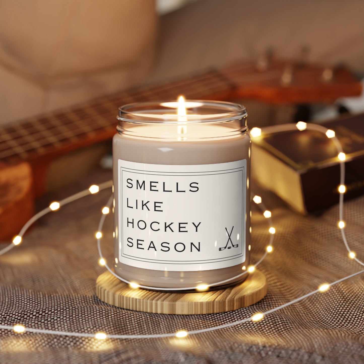 Hockey Candle