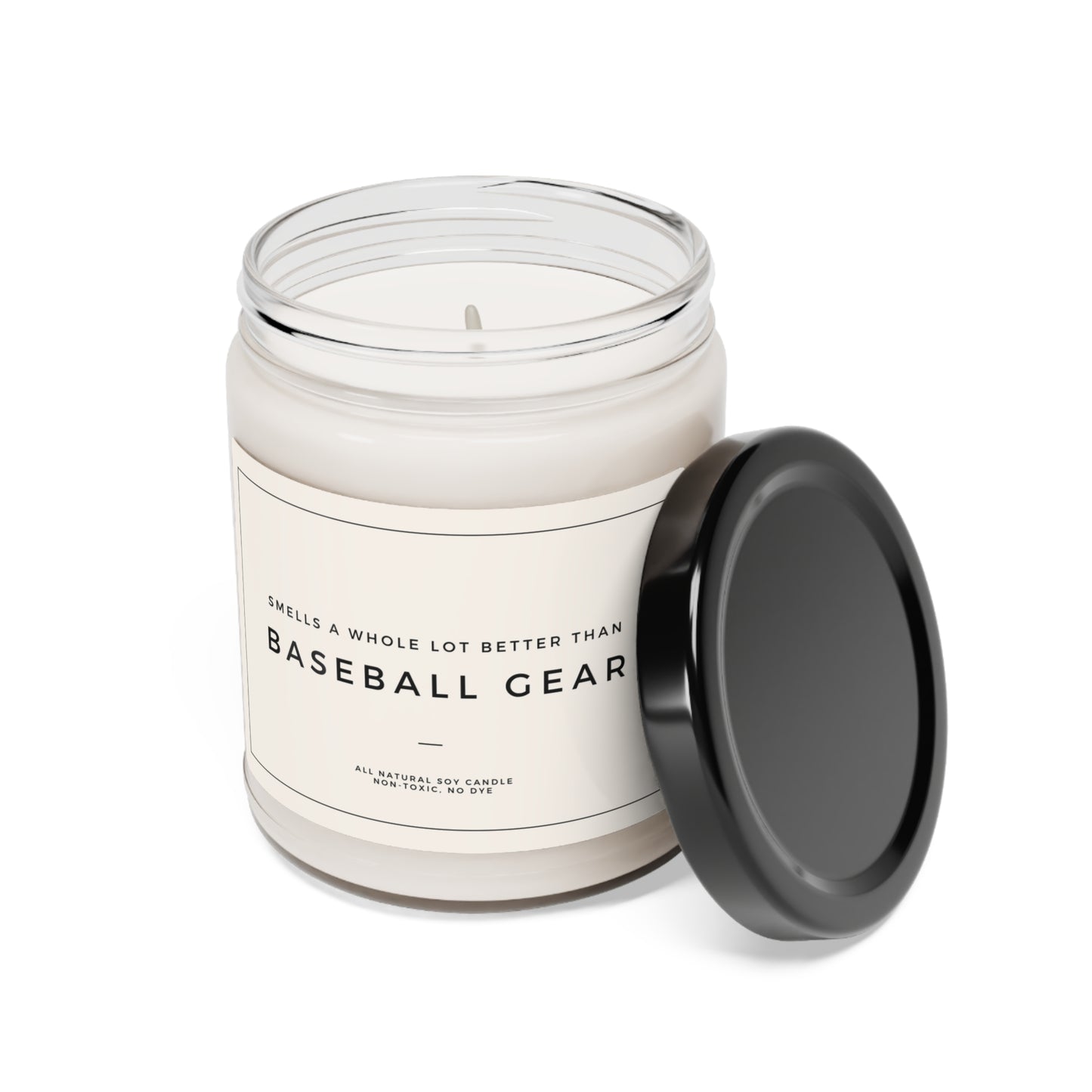 Baseball Mom Candle